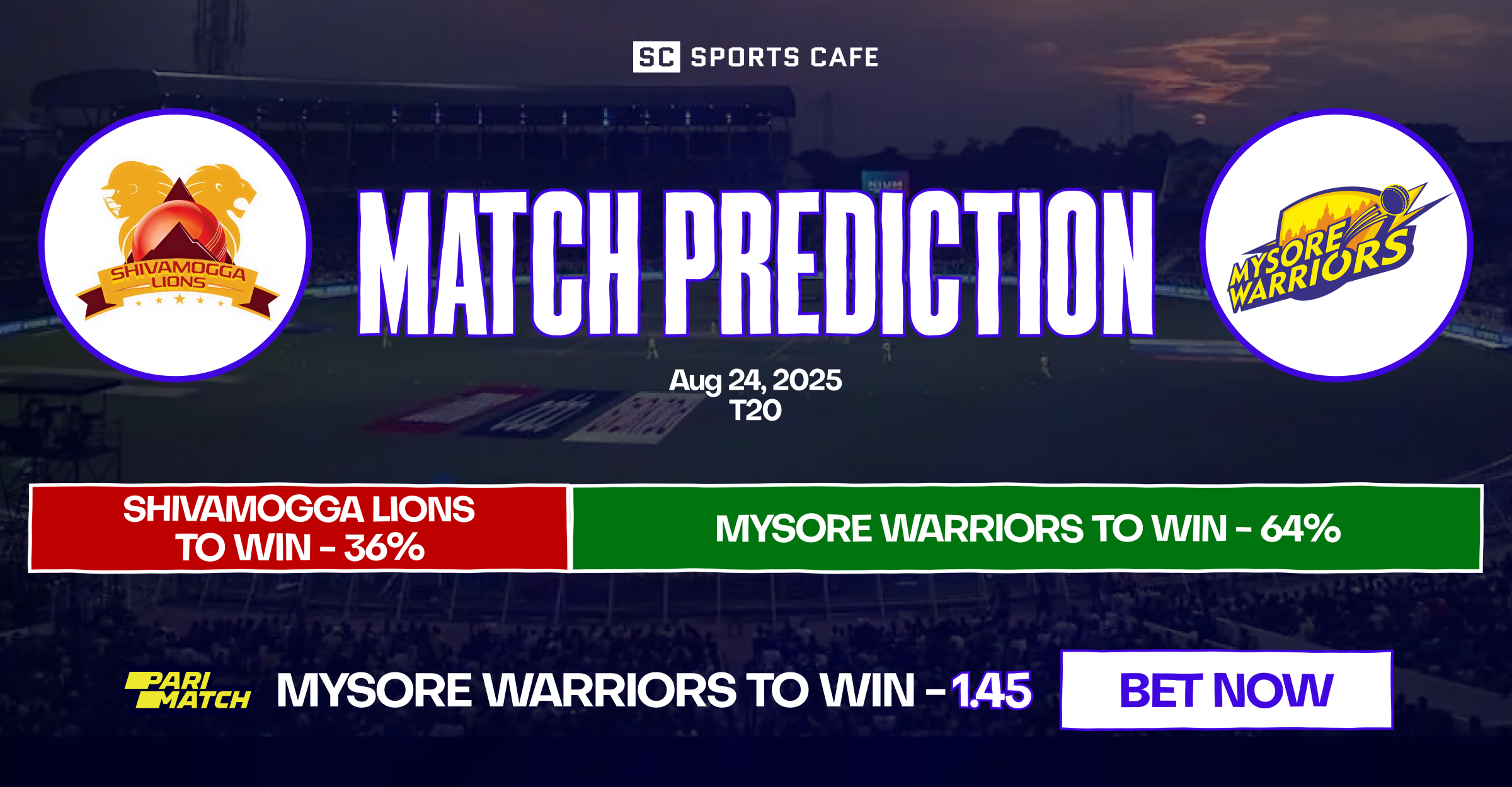 Shivamogga Lions vs Mysore Warriors